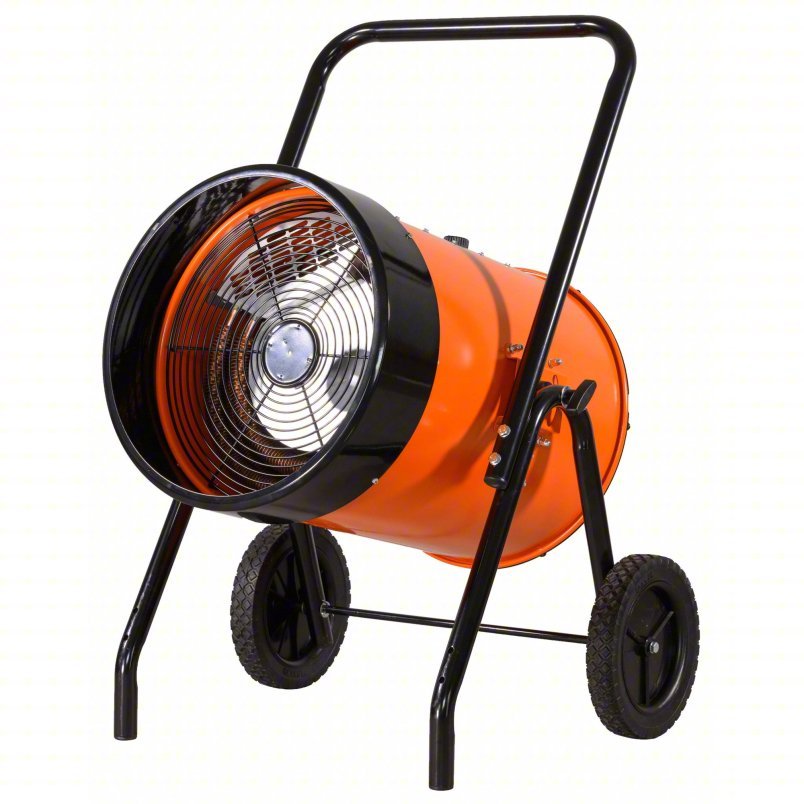 Dayton 784JH8A Portable Jobsite Heater - Northside Material Brokers