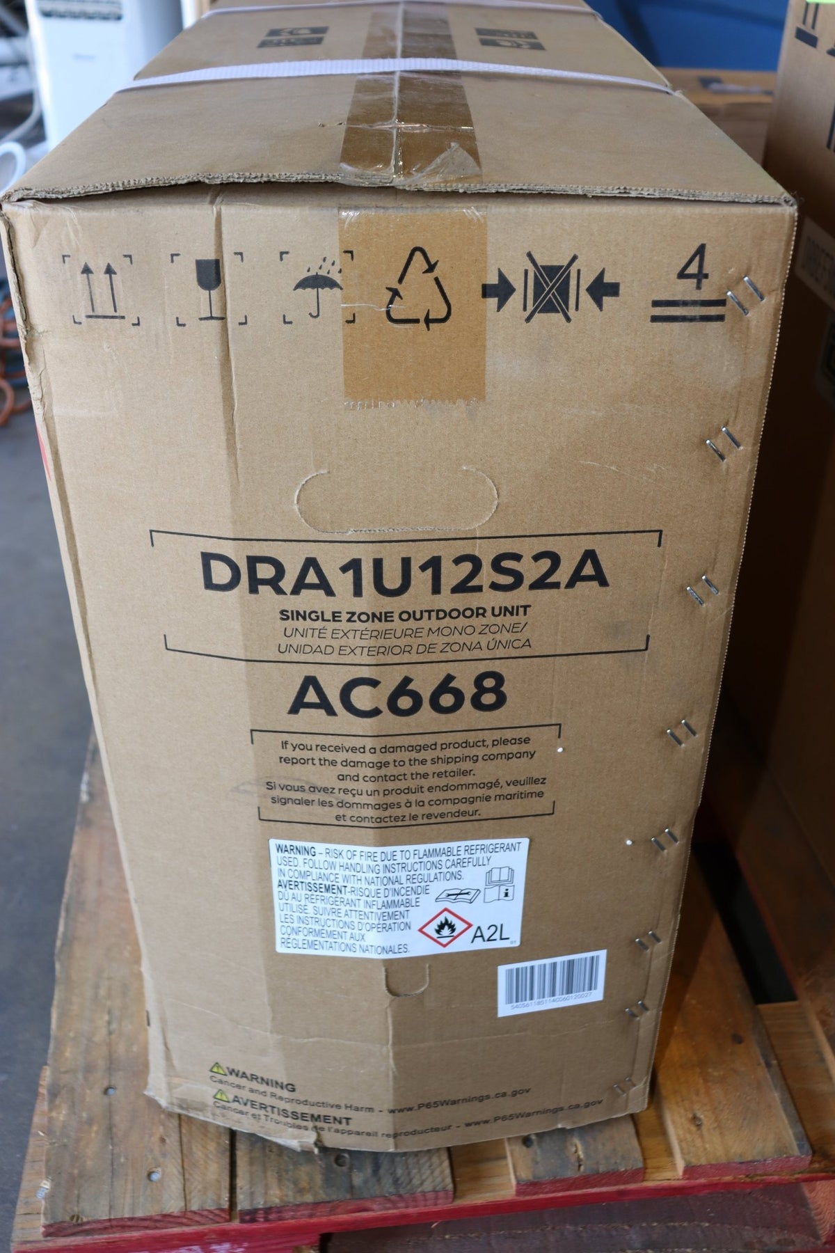 Durastar 12,000 BTU Cooling / 12,000 BTU Heating 24.6 SEER2 Single Zone Mini Split Condenser Unit - Northside Material Brokers