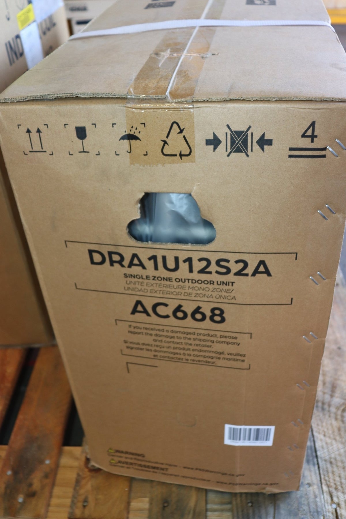Durastar 12,000 BTU Cooling / 12,000 BTU Heating 24.6 SEER2 Single Zone Mini Split Condenser Unit - Northside Material Brokers