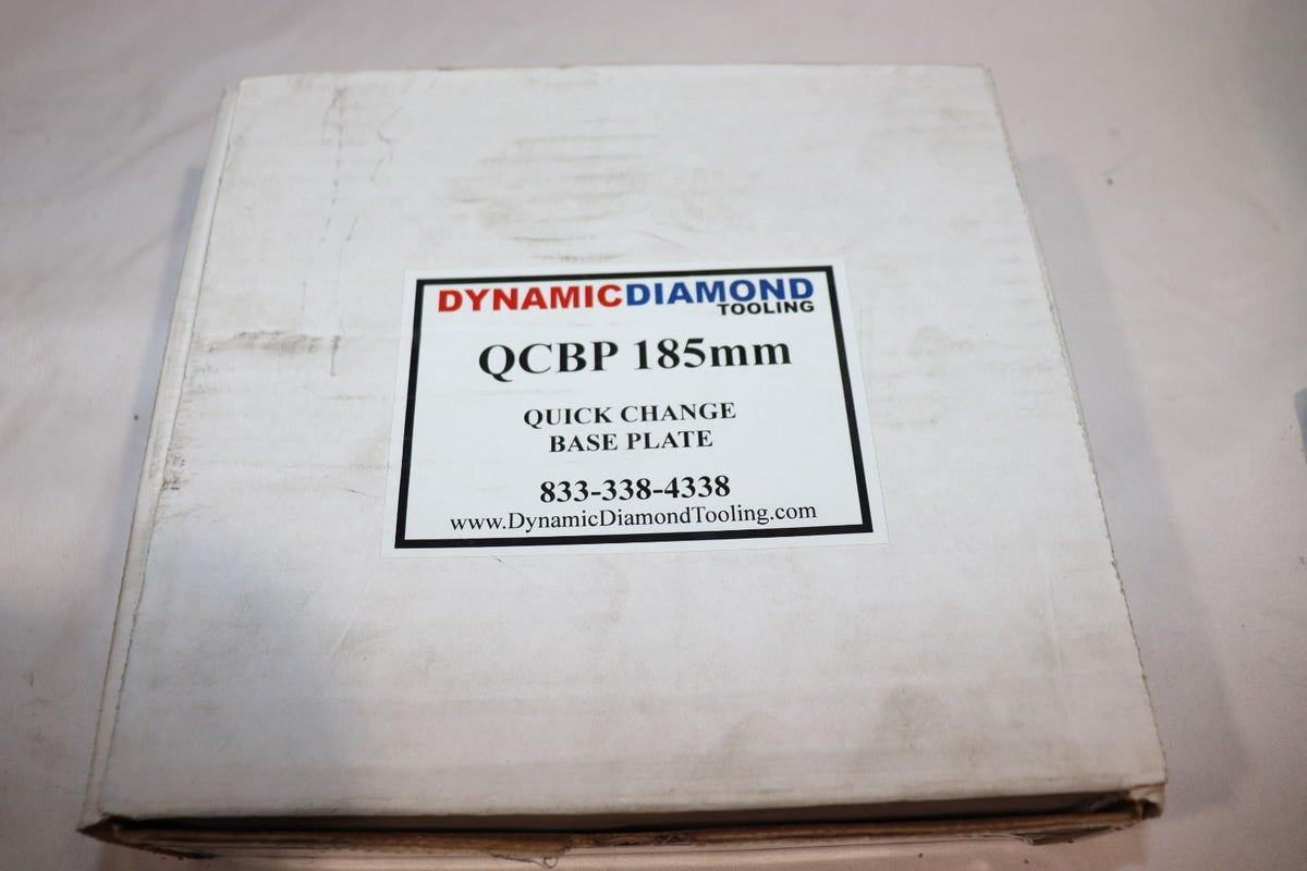 Dynamic Diamond Tooling QCBP185 Quick Change Base Plate, 185mm, 3 Trap - Northside Material Brokers