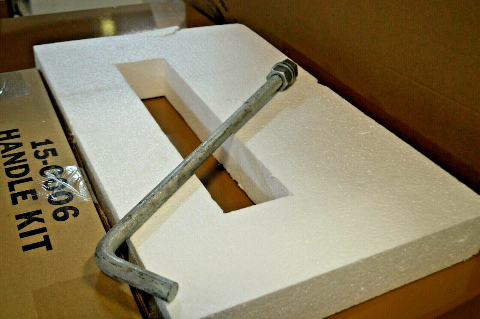 Grainger Approved 18 in Carbon Steel Anchor Bolt; PK20 Model 45225 - Northside Material Brokers