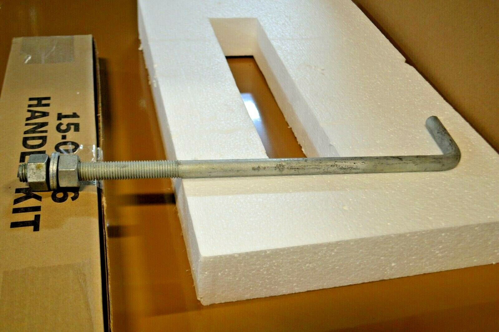 Grainger Approved 18 in Carbon Steel Anchor Bolt; PK20 Model 45225 - Northside Material Brokers