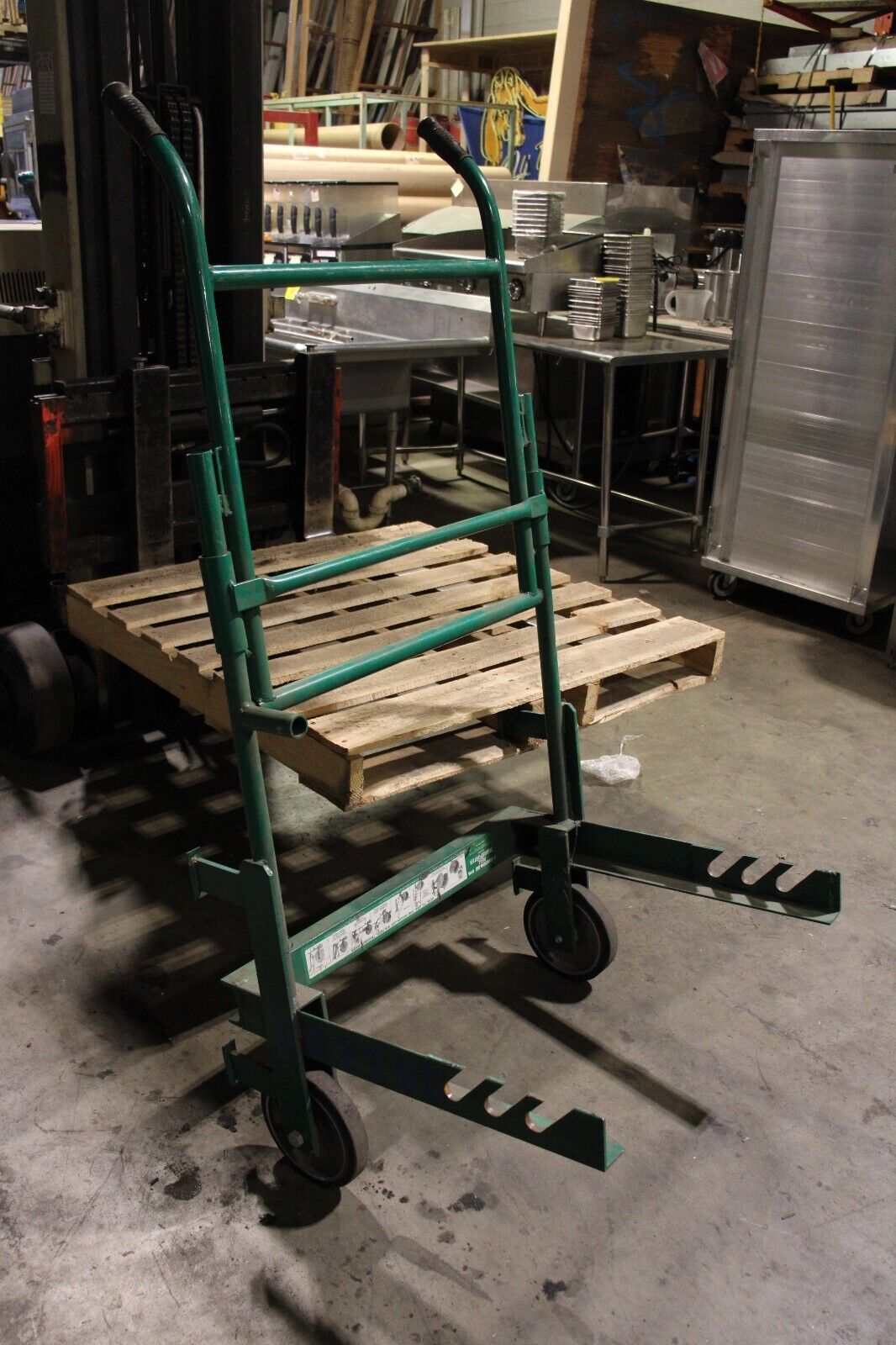 GREENLEE 916 CABLE REEL TRANSPORTER CART DOLLY - Northside Material Brokers