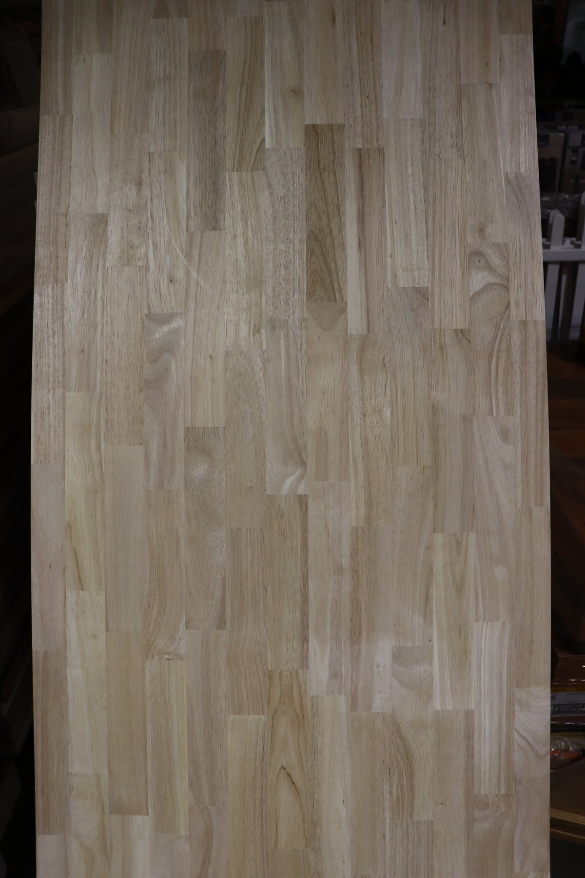 Hevea Butcher Block Wood Countertop, 25 Inches Deep - Northside Material Brokers