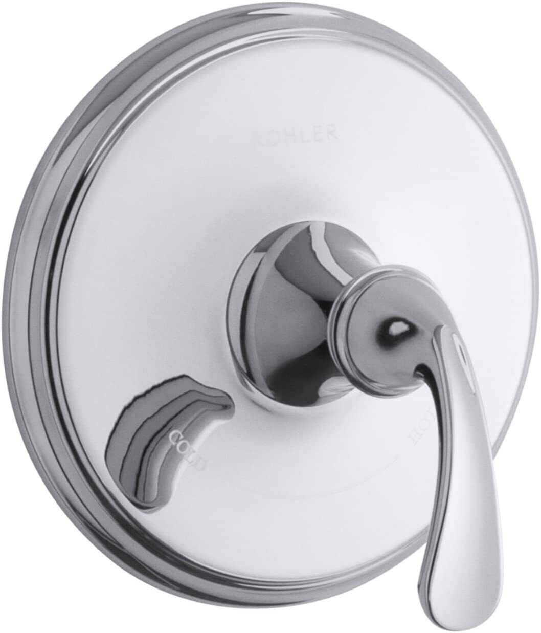 Kohler T10359-4-CP Forte Thermostatic Trim, Polished Chrome - Northside Material Brokers