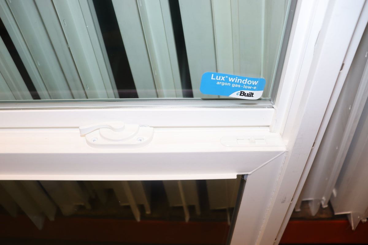 LUX 700 Series, White Vinyl Window, 1/1, E366 low-E Argon, 36" x 48" with Screen - Northside Material Brokers