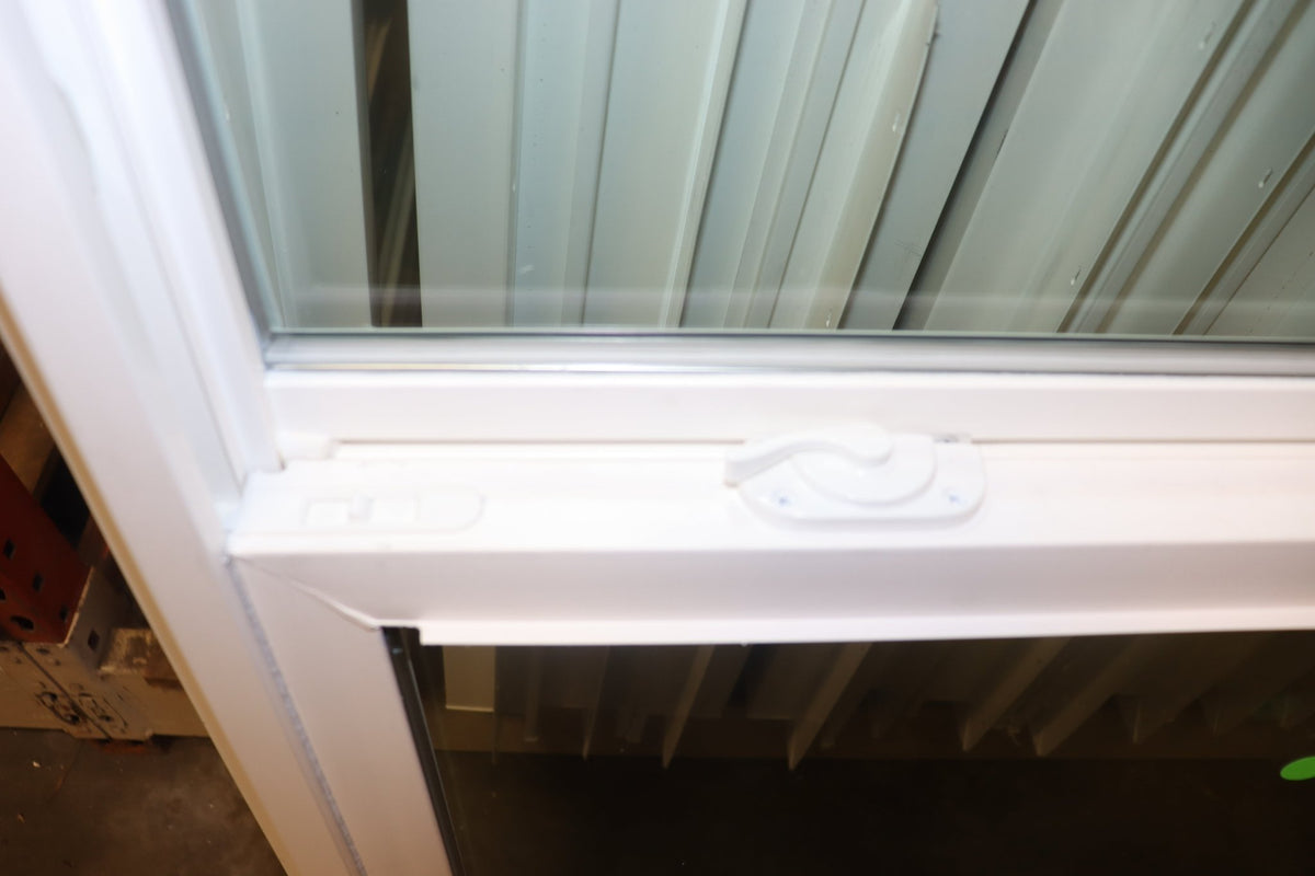 LUX 700 Series, White Vinyl Window, 1/1, E366 low-E Argon, 36" x 60" with Screen, Egress Rated - Northside Material Brokers