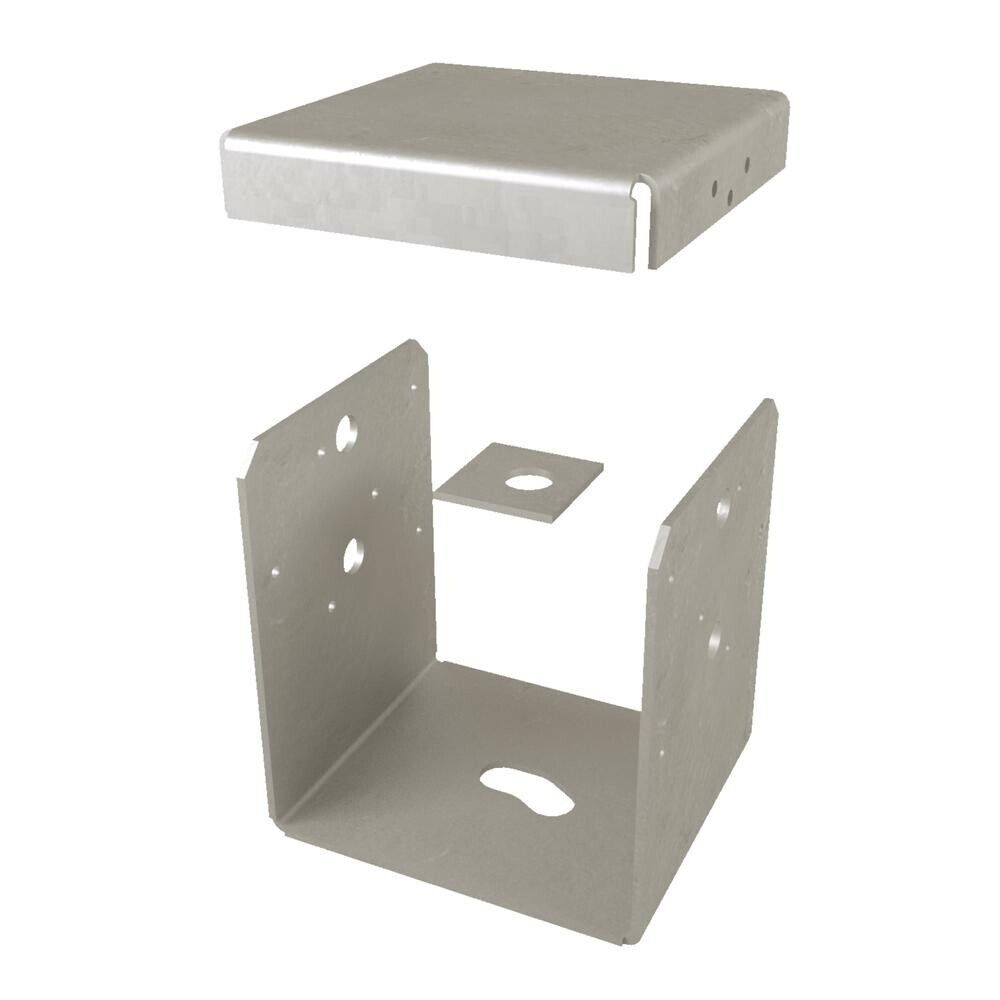 MiTek® 6" x 6" Triple Zinc 2-Sided High Uplift Post Anchor - Northside Material Brokers
