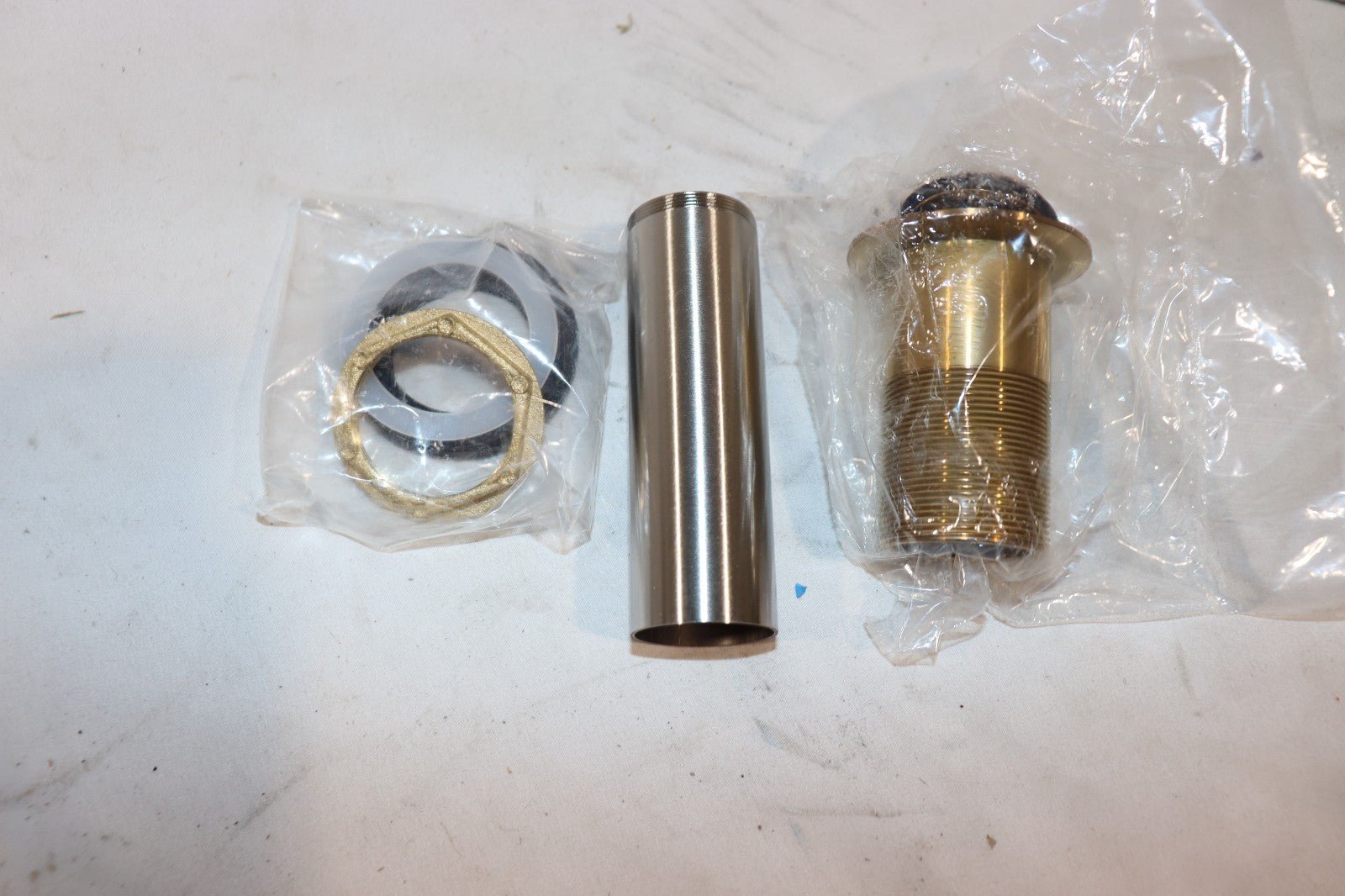 Moen 140780 Lavatory Drain Assembly Less Overflow - Brushed Gold - Northside Material Brokers