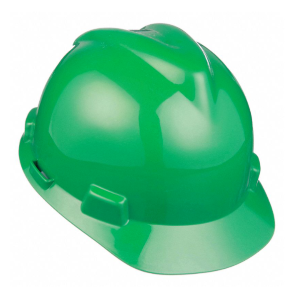 MSA V-Gard Type 1 Protective Helmet, Red, Green, Blue - Northside Material Brokers