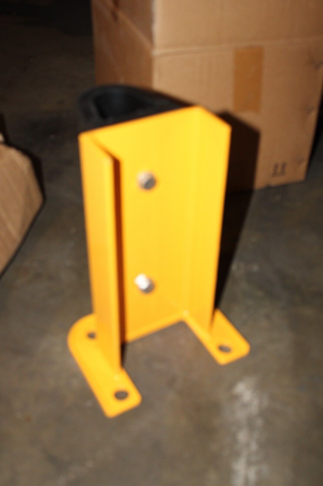 Pallet Rack Guard with Bumper, 22NP57 - Northside Material Brokers