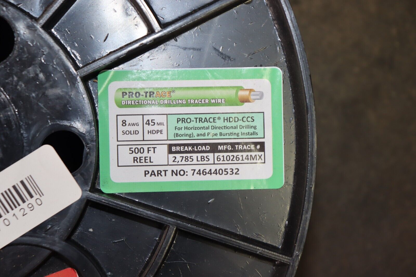 Pro-Trace 8 ga 500 ft. Green Tracer Wire Spool - Northside Material Brokers