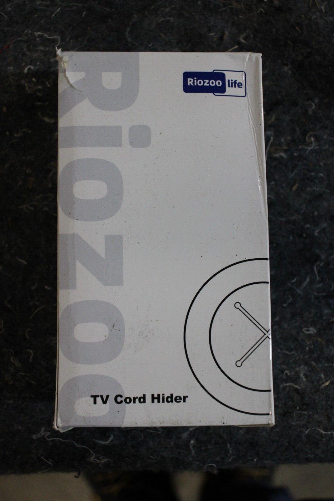 RIOZOO WHITE TV CORD HIDER - Northside Material Brokers