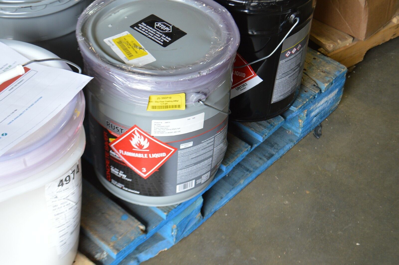 Rust oleum Anti Slip Floor coating, Silver gray 5 gallon, Model 289376 - Northside Material Brokers