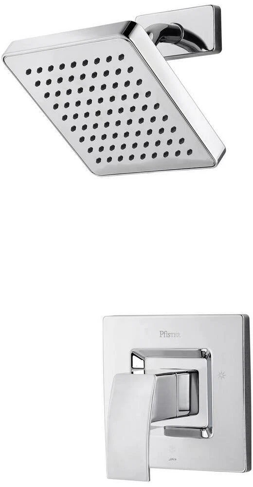 Pfister Kenzo Polished Chrome 1-handle Shower Faucet Trim Kit, LG89-7DFC