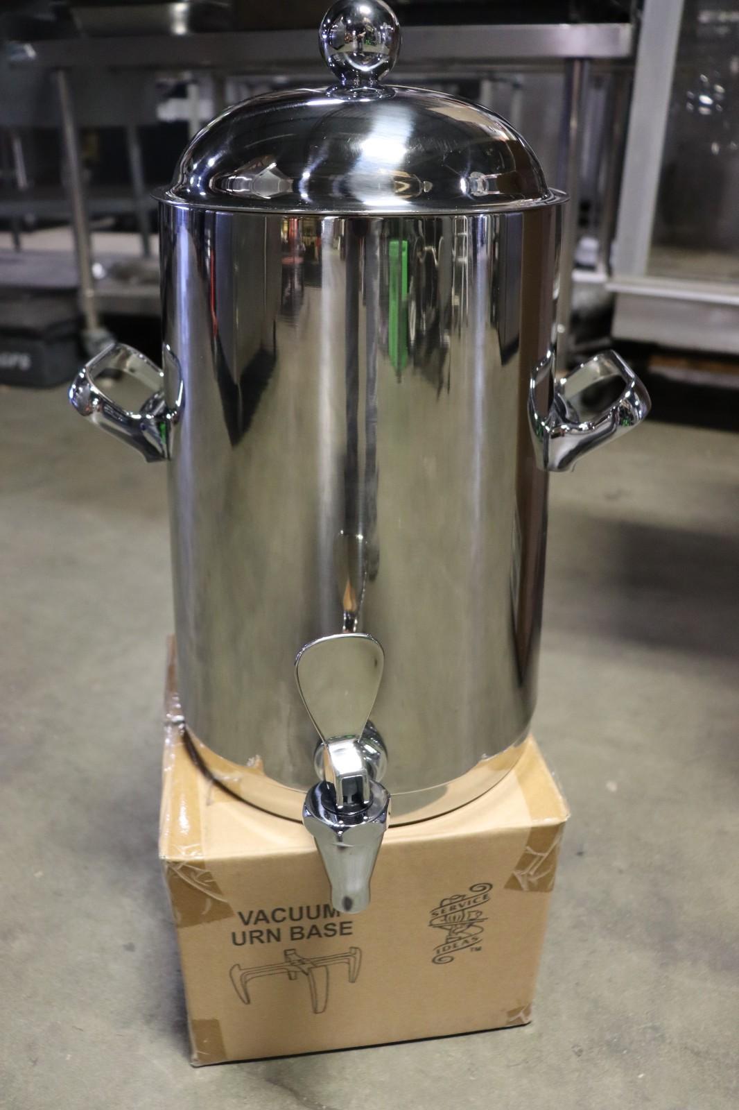 Service Ideas 1.5 Gal Low Volume Dispenser Thermal Coffee Urn, URN15VPSMD - Northside Material Brokers