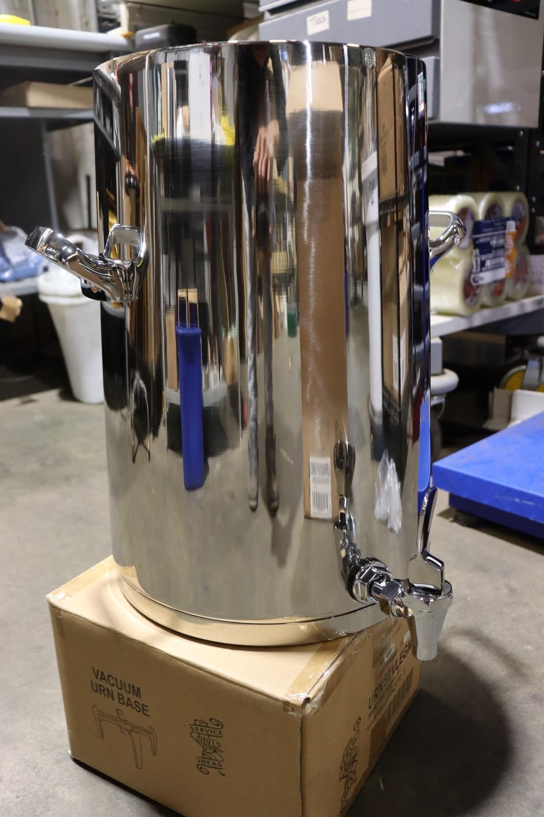 Service Ideas 5 Gal Low Volume Dispenser Thermal Coffee Urn, URN50VPSMD - Northside Material Brokers