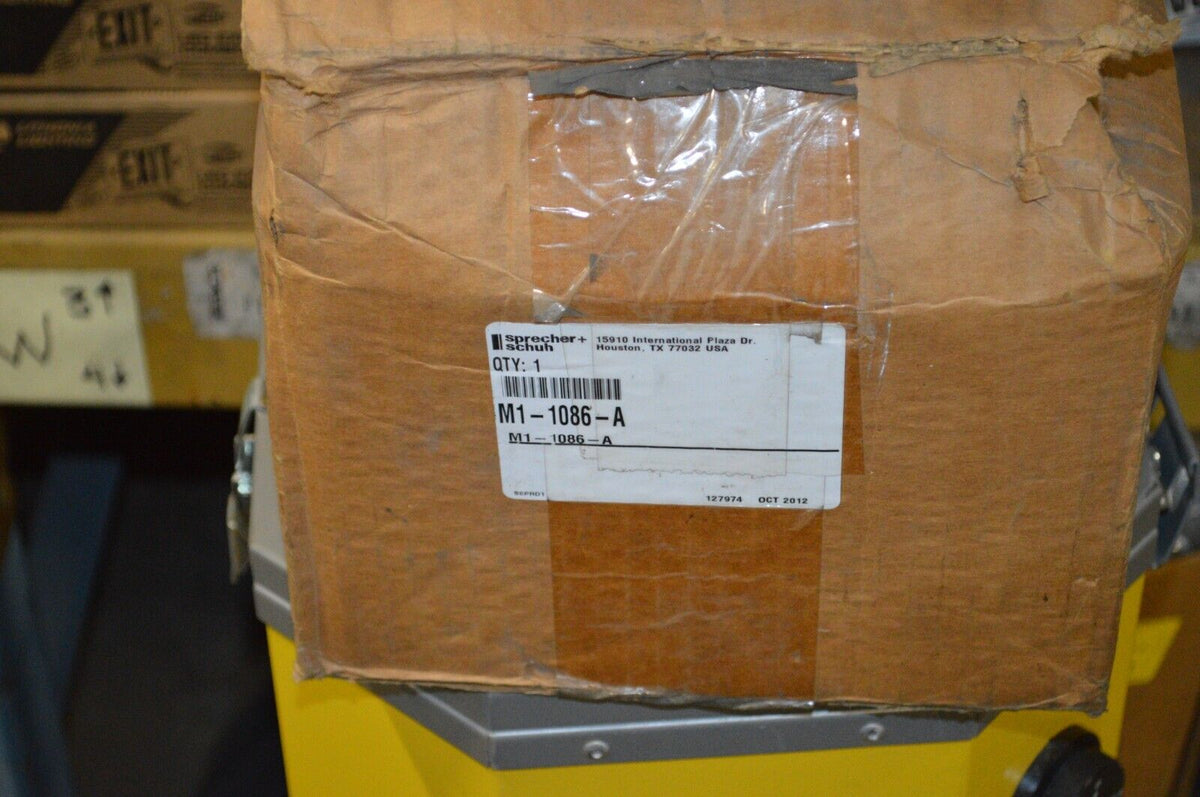 Sprecher Schuh Model M1-1086-A Motor Starter & Citcuit Protection - Northside Material Brokers