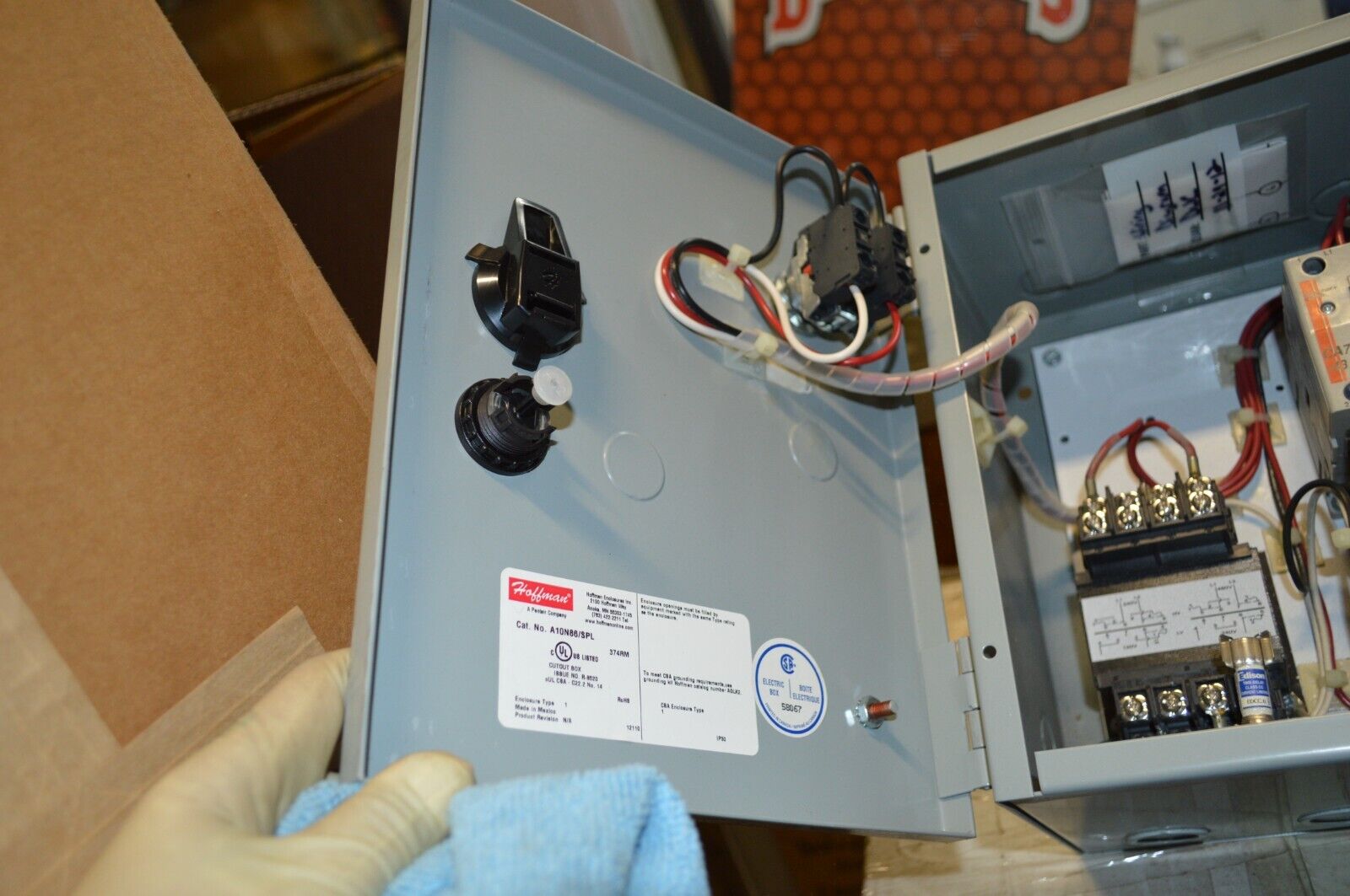 Sprecher Schuh Model M1-1086-A Motor Starter & Citcuit Protection - Northside Material Brokers