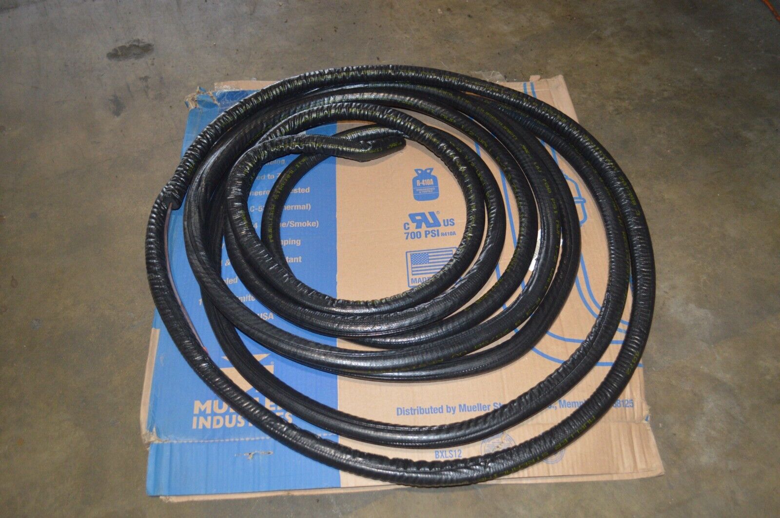 STREAMLINE 1/4 in x 1/4 in x 1/2 in 50ft. Suction Line Only Line Set, M00420500C - Northside Material Brokers