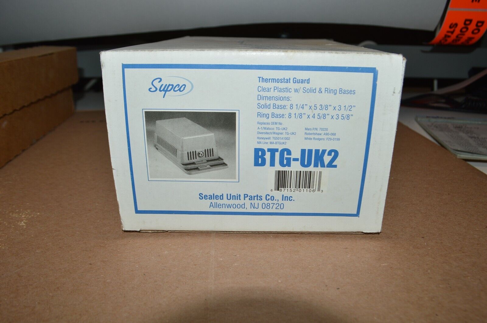 Supco Thermostat Guard, BTG-UK2 - Northside Material Brokers