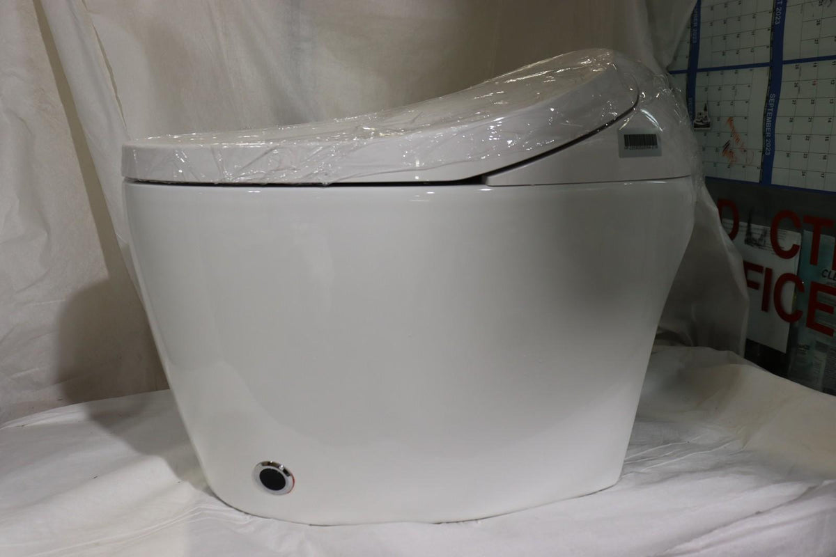 Toilet Homary 1.27 GPF Elongated Floor Mounted One Piece, Intelligent, Bidet - Northside Material Brokers