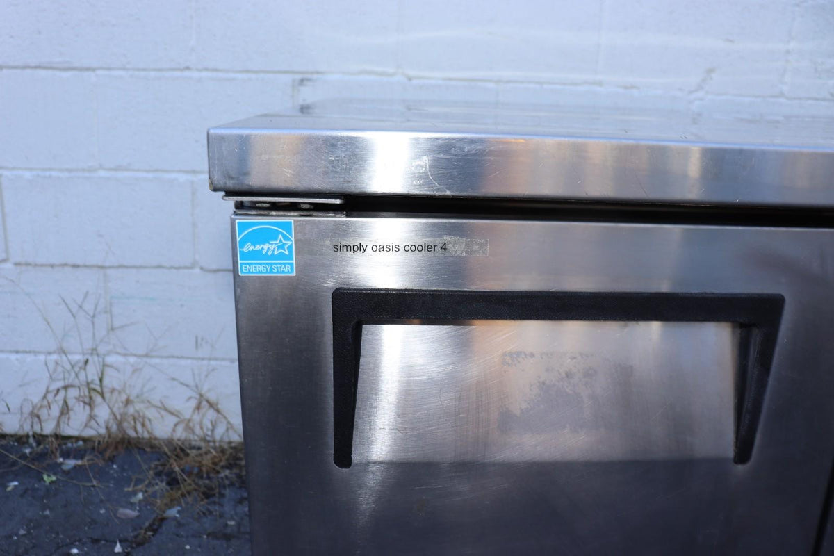 True TUC-36-LP Undercounter Low Profile 2 Door Cooler, Clean - Northside Material Brokers