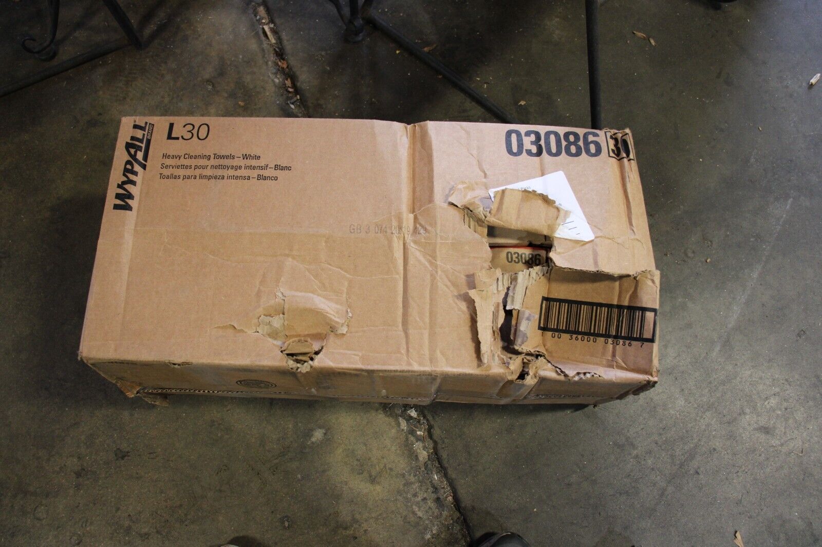WypAll L30 Wipers 10.8" X 10" 1 Box - 10 packs, 120 sheets per box 03086 - Northside Material Brokers