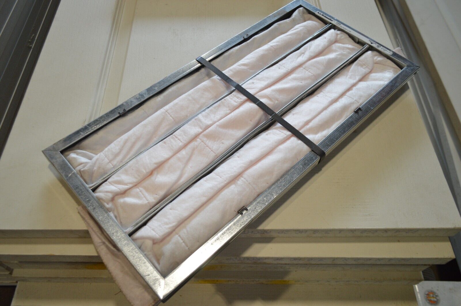 Air Filter with Pockets 12 x 5 x 15 AIR HANDLER 2JVE6 POCKET FILTER