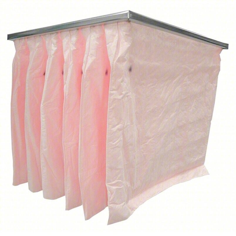 Air Filter 24 x 12 x 15 with Pockets 8 PACK AIR HANDLER 2JVE5 MERV 13