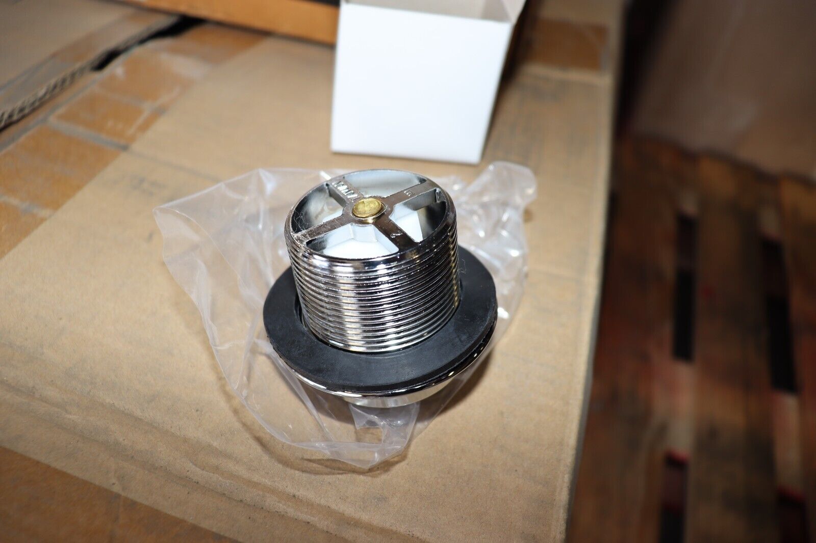 Proflo Toe Tap Bathtub Tub Drain Assembly Conversion Kit, Brass Construction