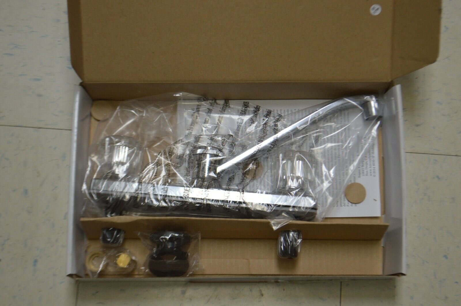 Bathroom Faucet 2 Handle Aspen Bathroom Polished Chrome 412342