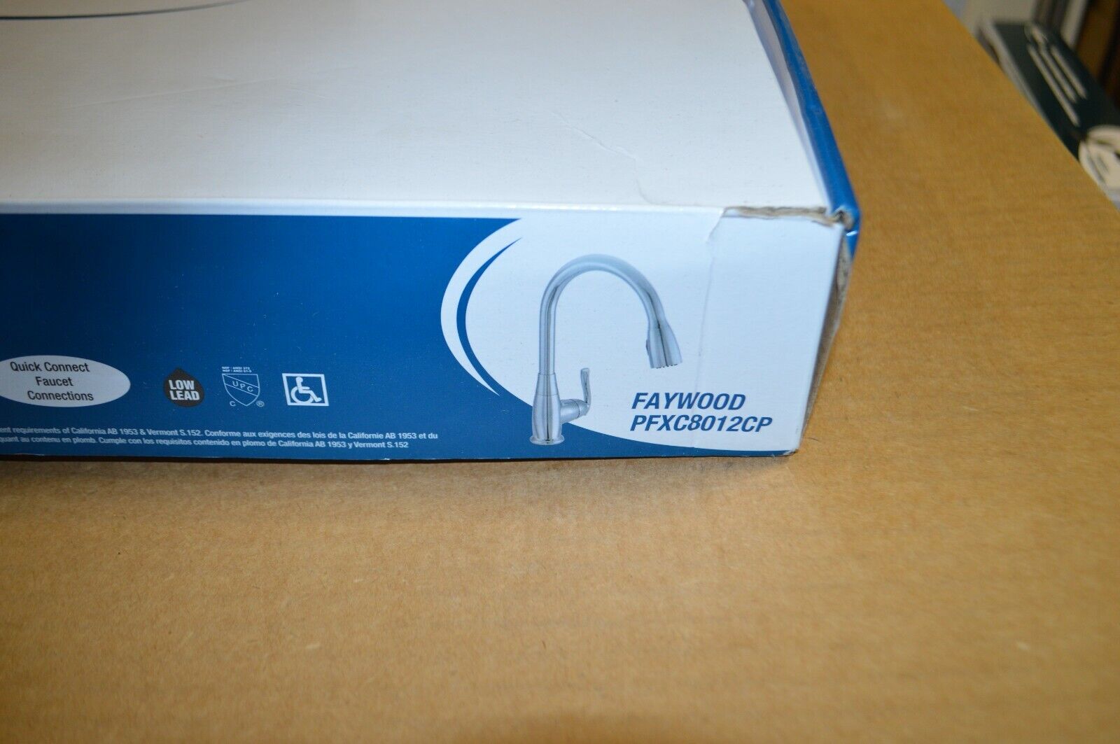 Kitchen Faucet Pull Down Single Handle Proflo Faywood PFXC8012CP Polished Chrome