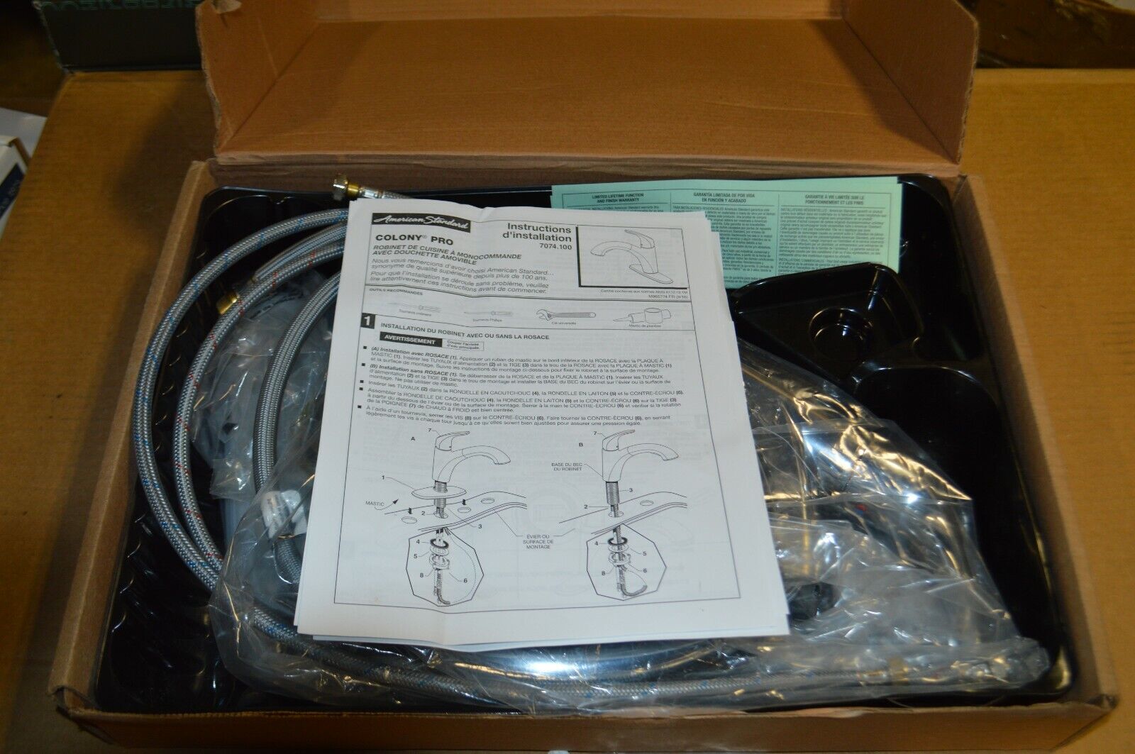 Kitchen Faucet Pull Down American Standard Polished Chrome 7074100.002