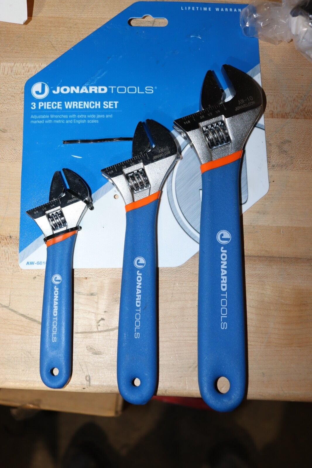 Adjustable Wrench Set 15/16 1-1/8 1-5/16