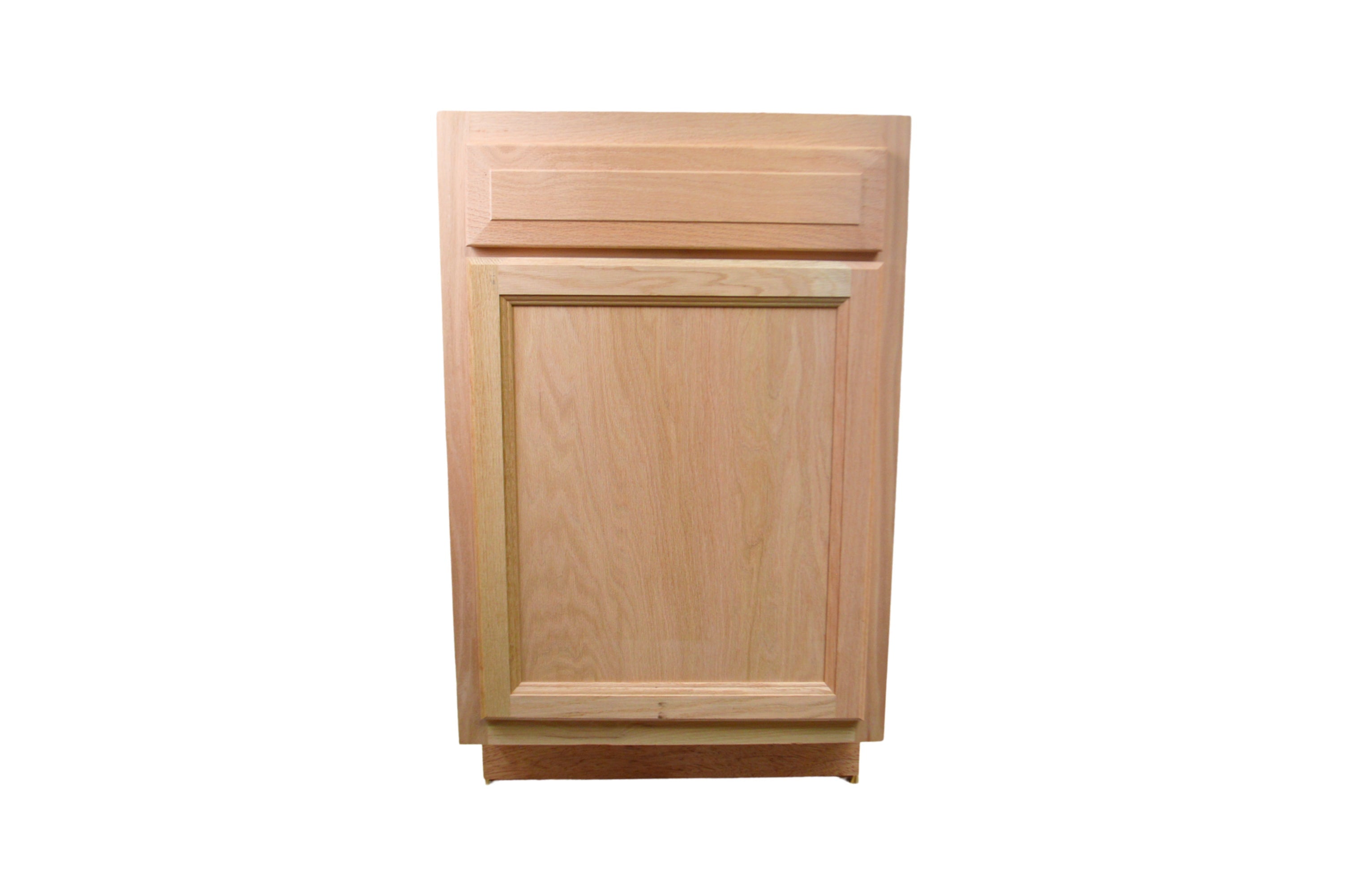 Base Cabinet in Unfinished Oak