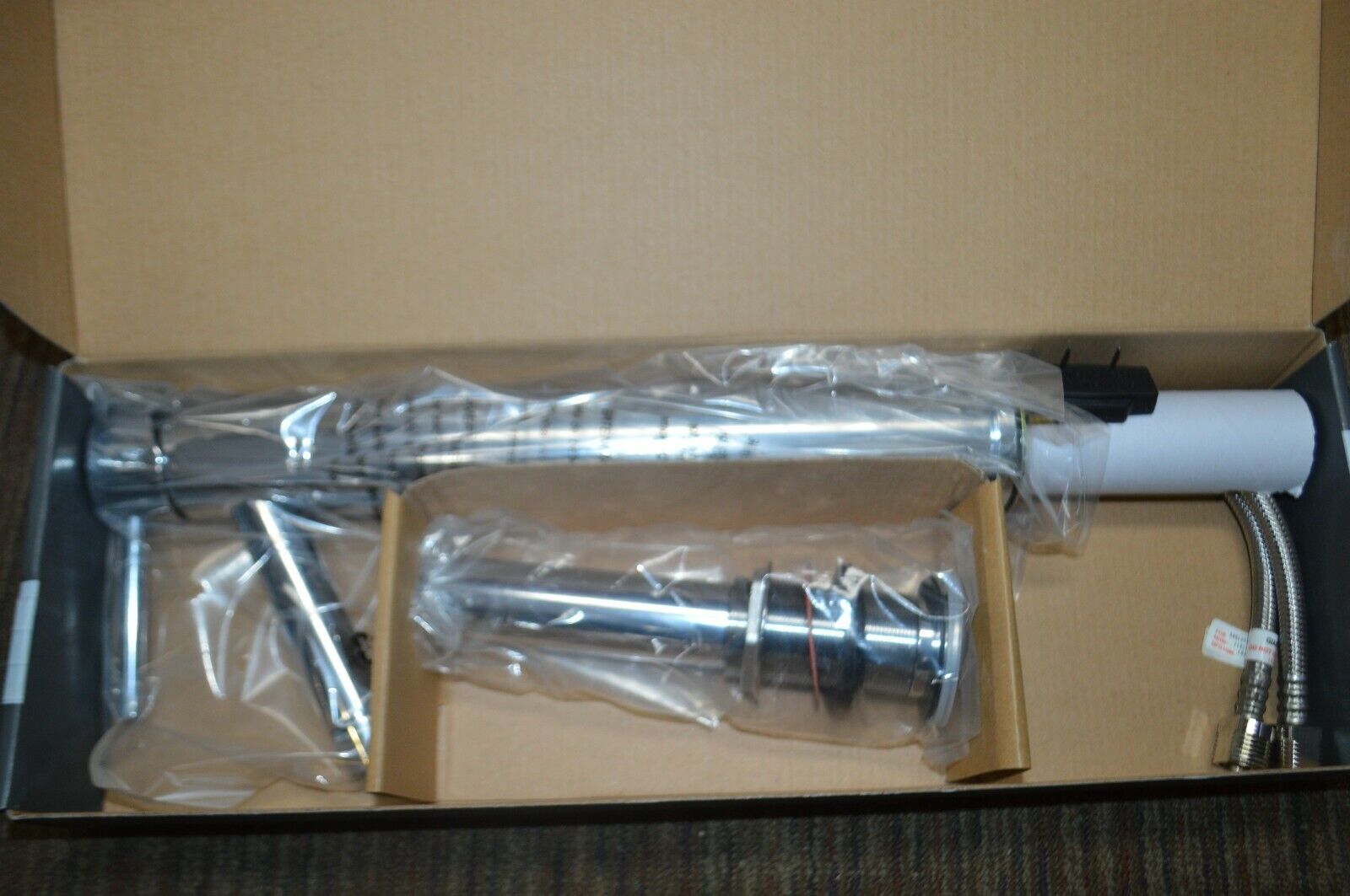 Vessel Bowl Faucet Polished Chrome with Drain Giagni Isonzo I101-PC