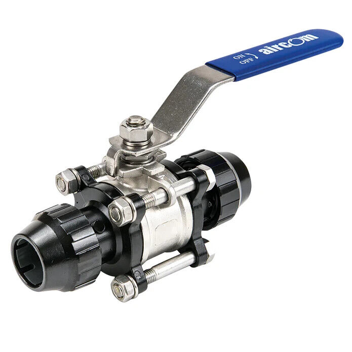 Aircom QLVAINOx050 - 50mm Nb 316 Stainless Steel Ball Valve