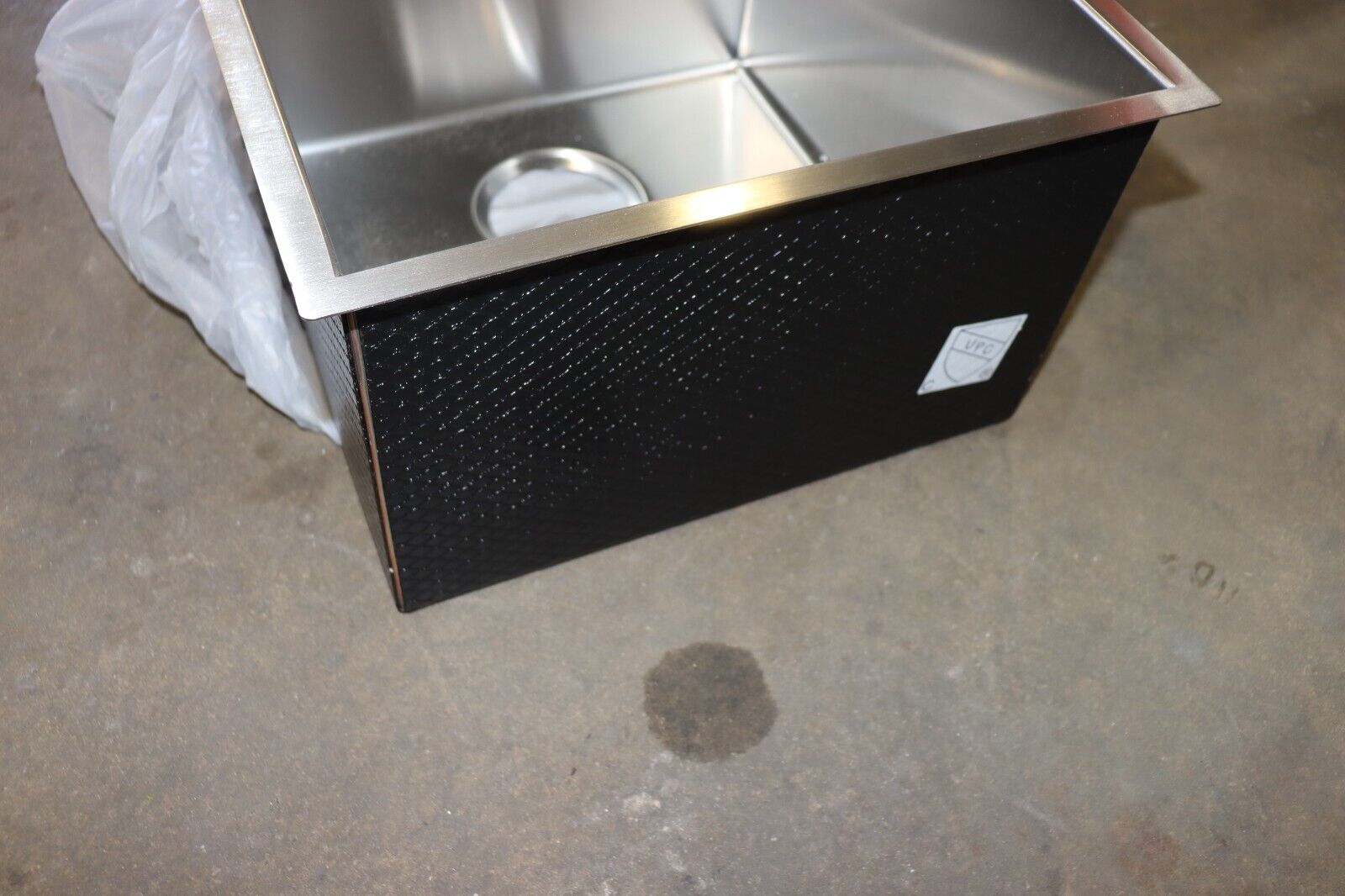 Kitchen Bar Sink 15 in x 15 in Undermount Stainless Steel Rohl RSS1515SB