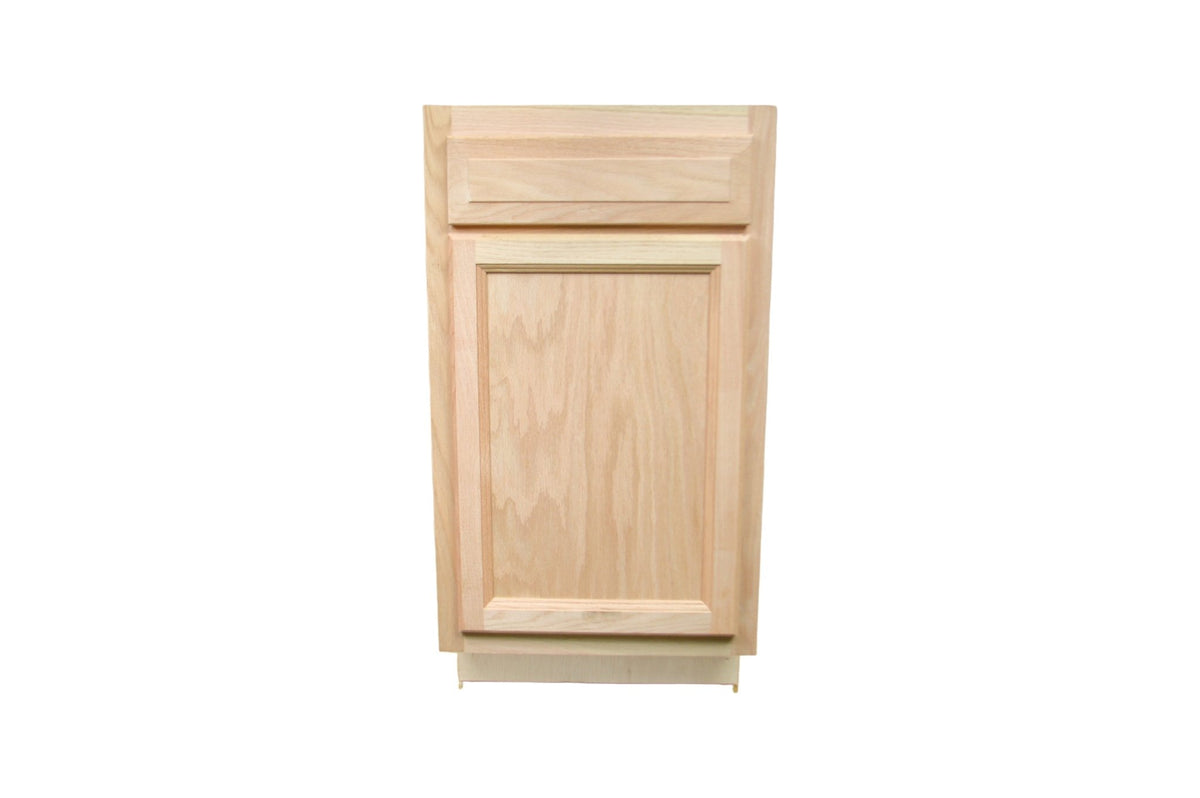 Base Cabinet in Unfinished Oak - Northside Material Brokers