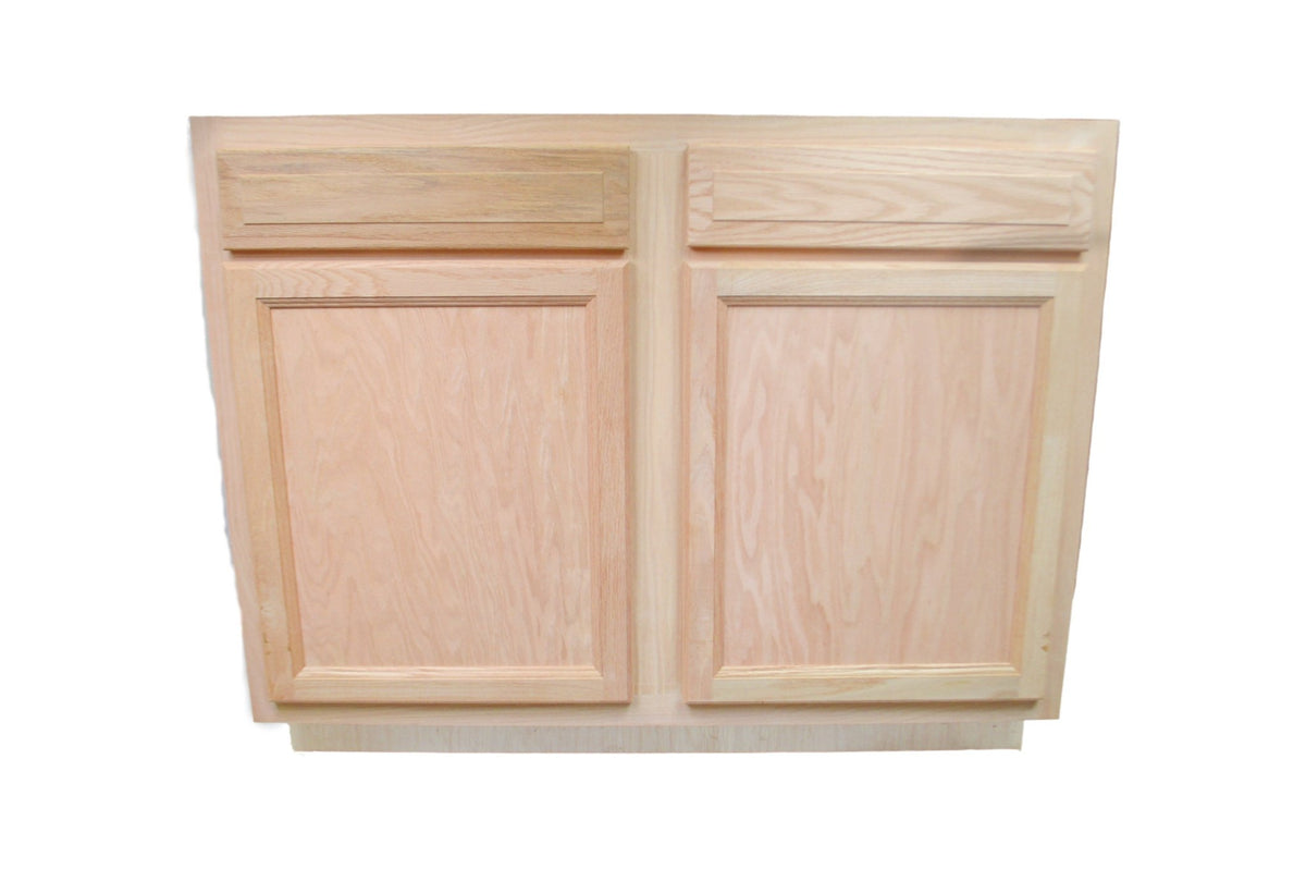 Base Cabinet in Unfinished Oak - Northside Material Brokers