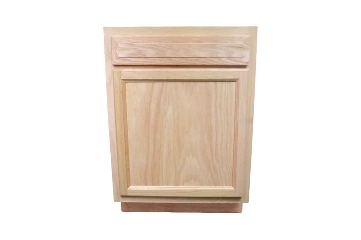 Base Cabinet in Unfinished Oak - Northside Material Brokers