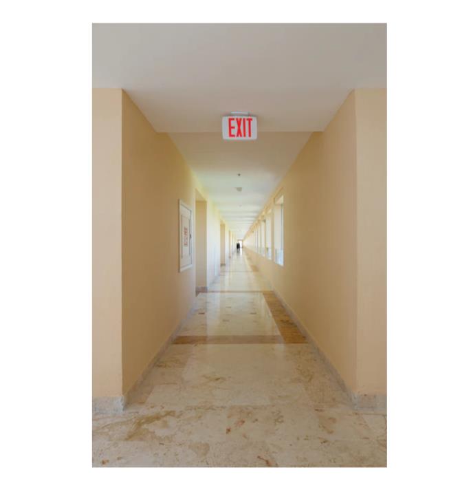 Exit Light Lithonia Lighting LQM Quantum 1-Watt 120/277-Volt LED White Hardwired - Northside Material Brokers