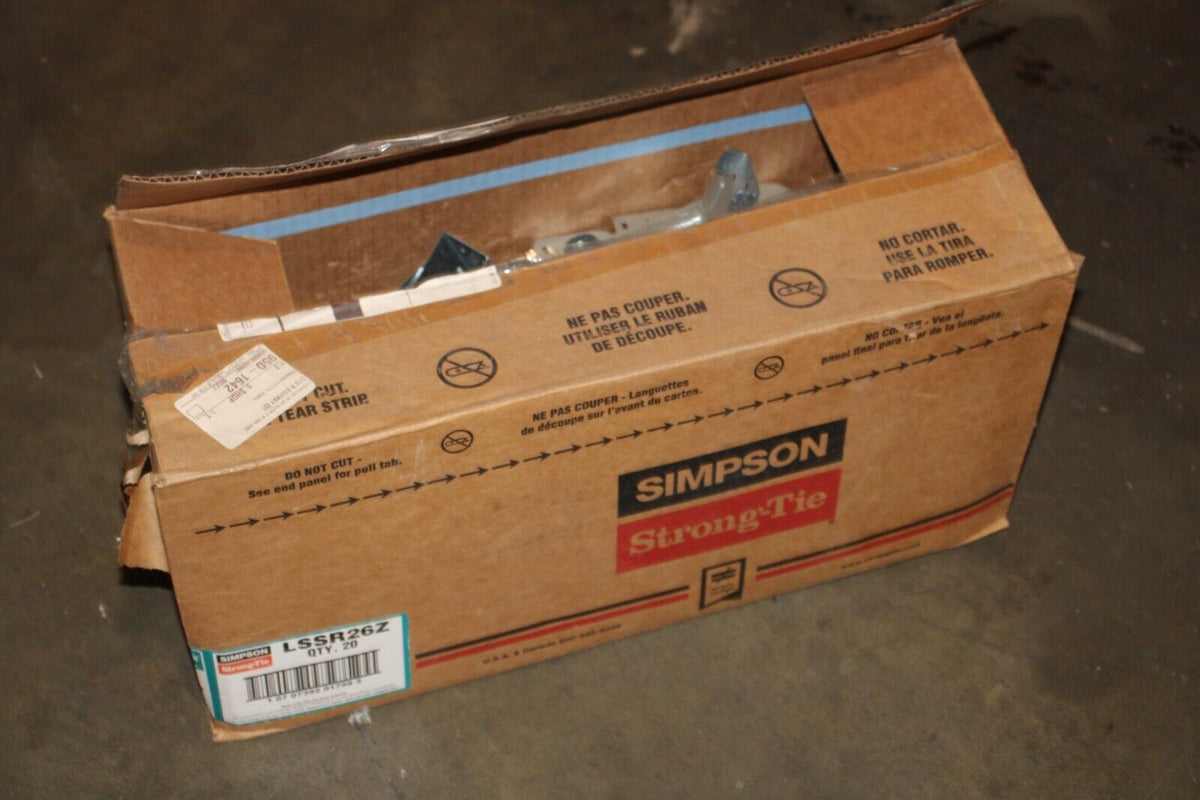 Feild Adjustable Hanger 2 x 6 Simpson Strong Tie LSSR26Z Pack of 20 - Northside Material Brokers