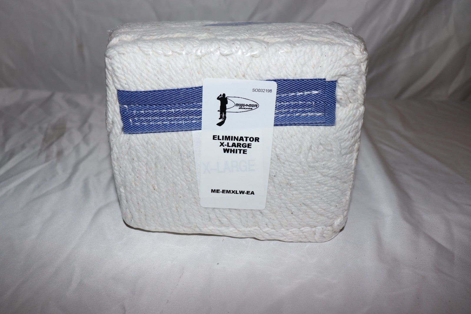1 Pack - Commercial Mop Head Blended Yarn - X-Large (White) - Northside Material Brokers