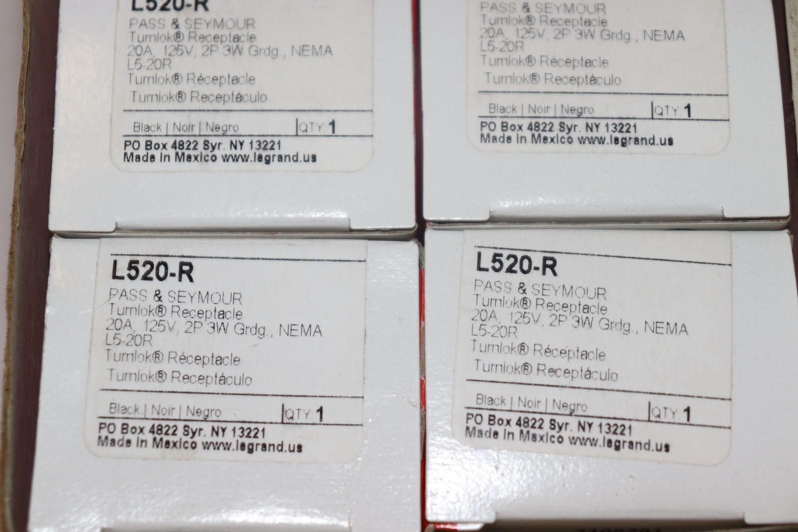 10 Pack - 20A, 125V L520-R Turnlok Receptacle Outlet - Northside Material Brokers