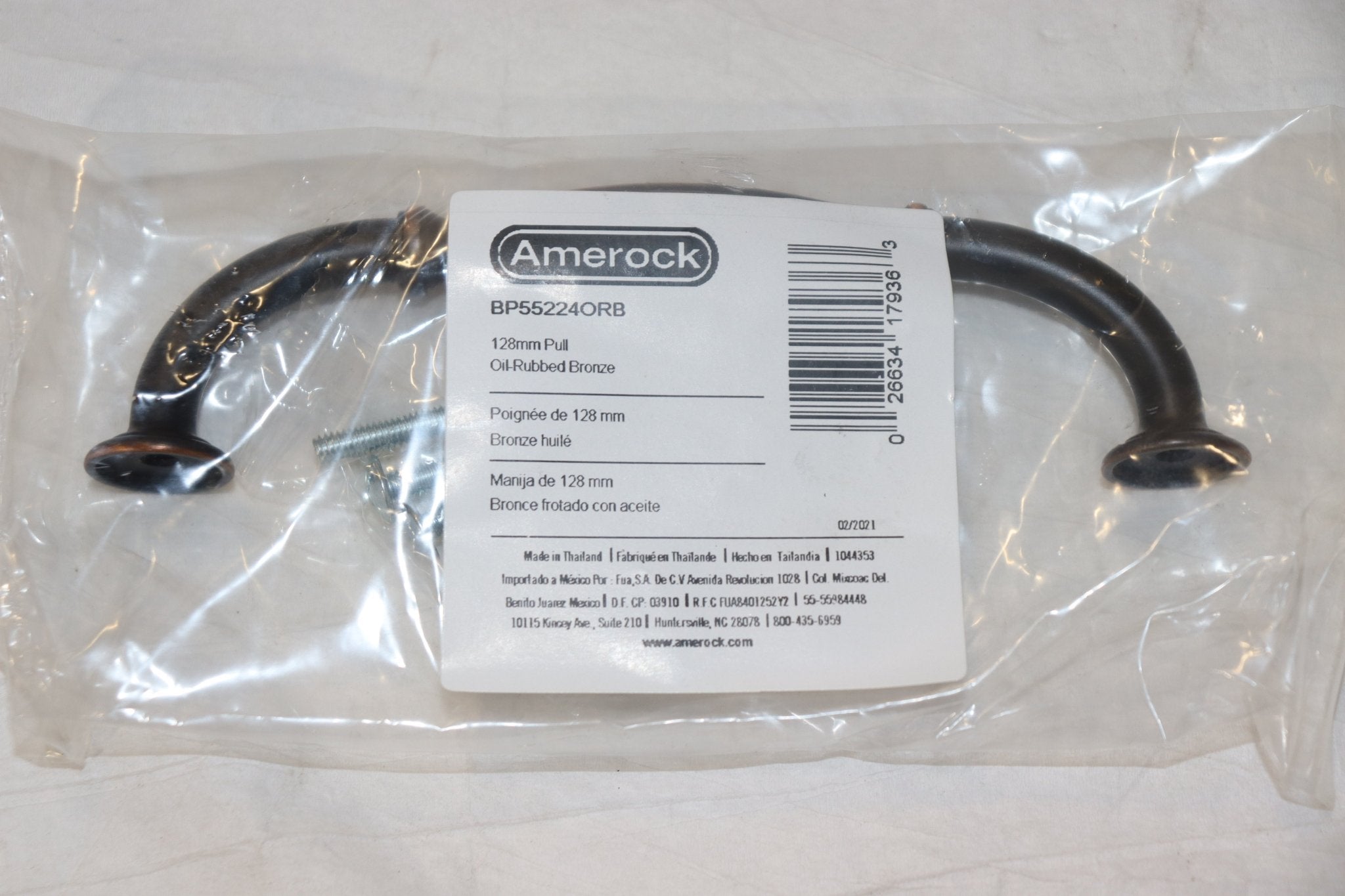 10 PACK - Amerock BP55224ORB Blythe 5-1/16 in. (128mm) Pull, Oil-Rubbed Bronze - Northside Material Brokers