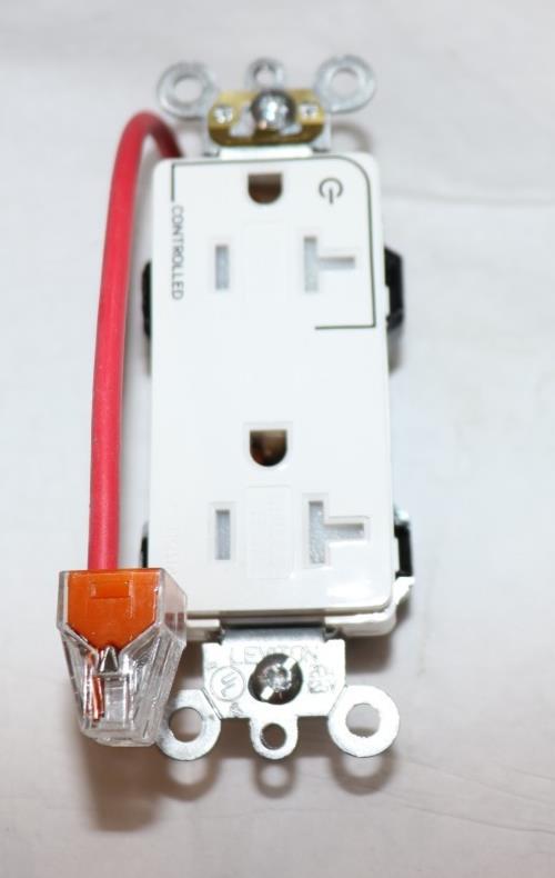 10 Pack - Leviton MT163-1CW Lev-Lock Duplex Receptacle 20A 125V White Tamper Resistant - Northside Material Brokers