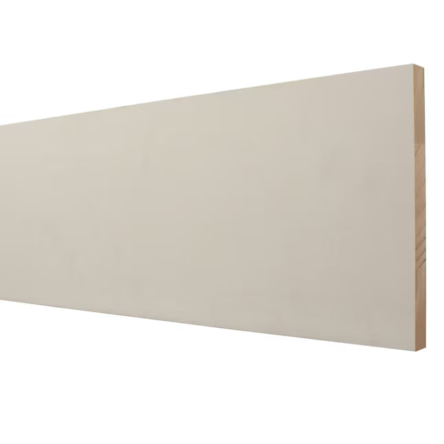 5/4 in x 8 in x 16 ft Primed S4S Pine Trim Board