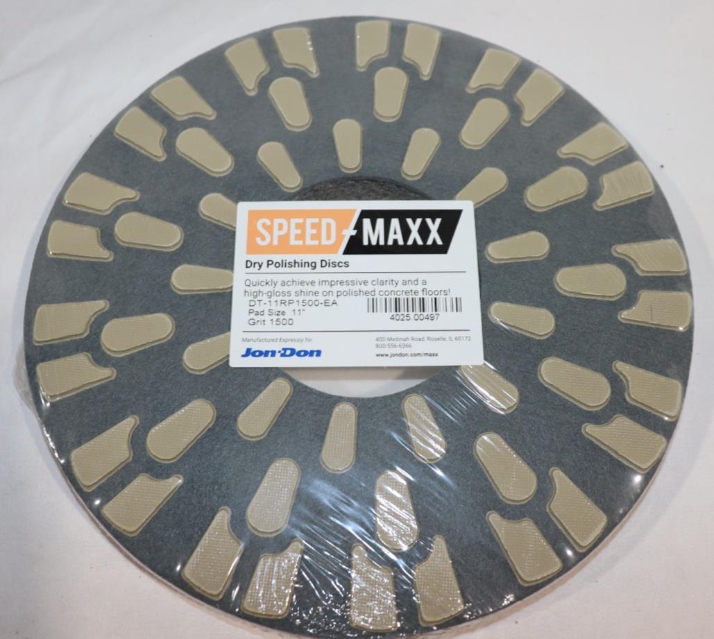 11 Inch Speed Maxx 1500 Grit Dry Polishing Disc 4025.00497 - Northside Material Brokers